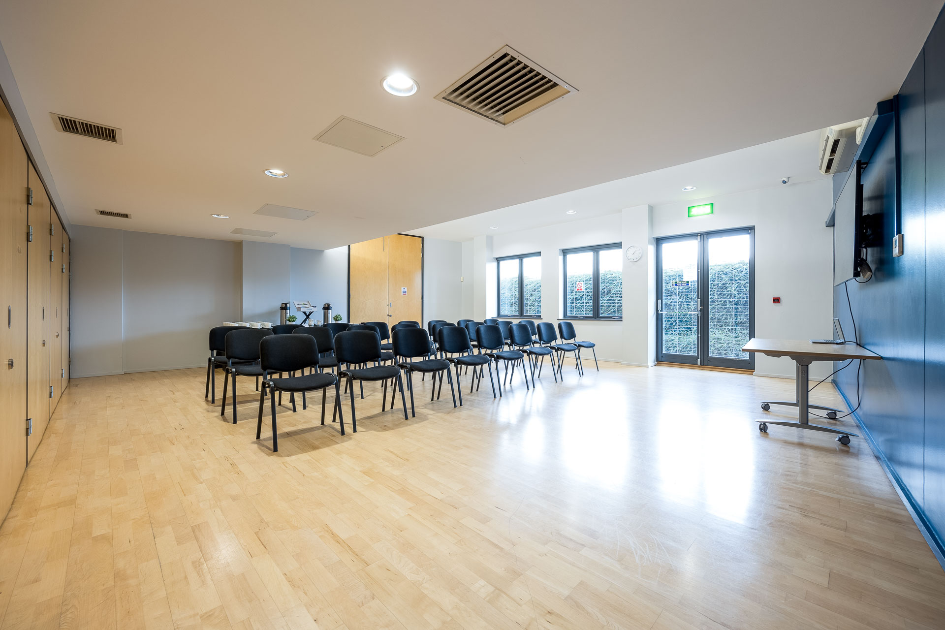 The Studio venue room laid out in theatre style