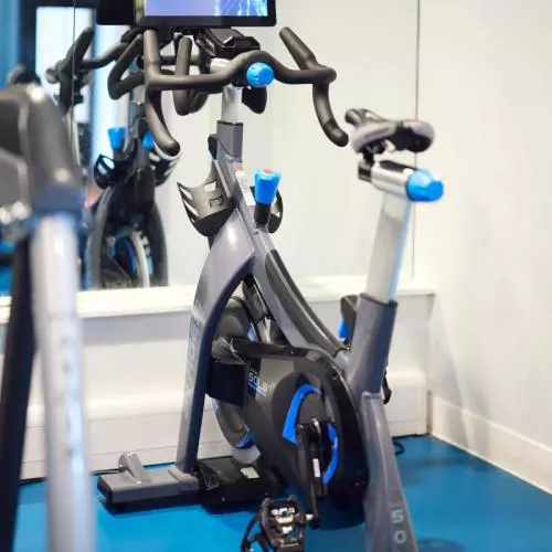 Spin bike in University Club Gym